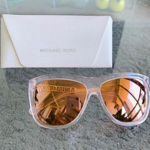Michael Kors Rose Gold Sunglasses